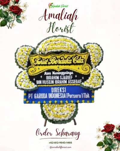 Papan Bunga Duka di Gosale